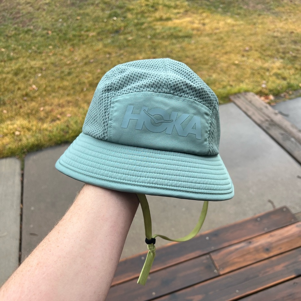 HOKA Green Bucket Hat